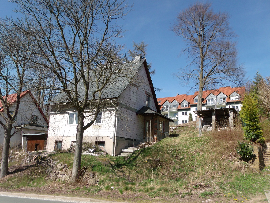 freistehendes Einfamilienhaus -Rohbau- in gehobener Wohnlage von 98544 Zella-Mehlis / Th&uuml;ringen, Kaufpreis:  &euro;  105.000,--